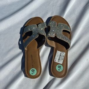 Silver Sandals